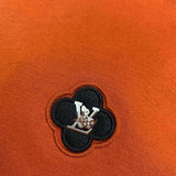 Front view of Louis Vuitton luxury clothing with monogram-inspired silhouette