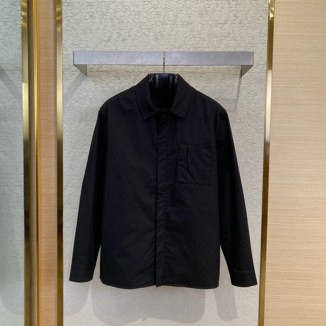 Front view of Christian Dior Shirt Jacket premium jacket