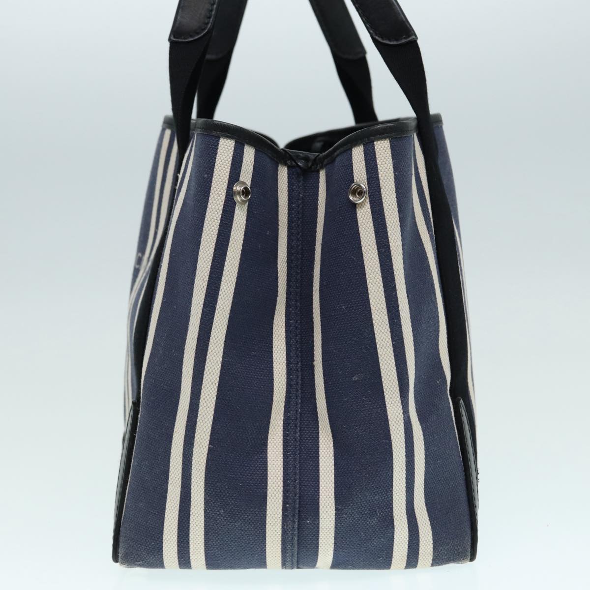Balenciaga Navy Cabas Handbag | Luxury Canvas Tote Bag