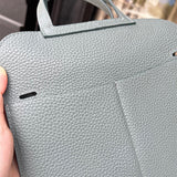  tailored shoulder bag detail view showing craftsmanship 8