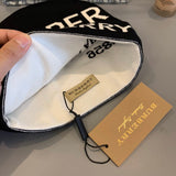 Close-up detail view of Burberry unisex cap