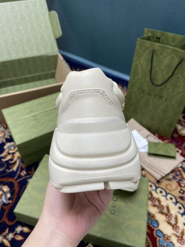 Gucci sneakers detailed view showing premium designer craftsmanship