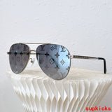 Angled view of Louis Vuitton unisex sunglasses