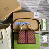 Back view of statement refined women's handbag – women's everyday handbag