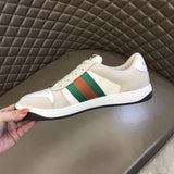 Gucci sneakers detailed view showing premium designer craftsmanship