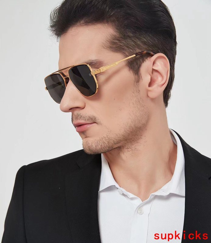 Angled view of Louis Vuitton unisex sunglasses