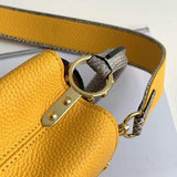 Handle and strap detail of signature classic women's handbag – women's statement bag