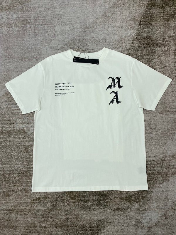 Amiri t-shirt front view designer style