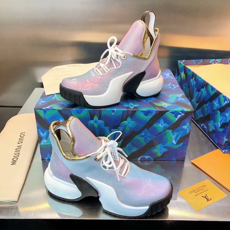 Louis Vuitton luxury shoes close-up — premium authentic designer style