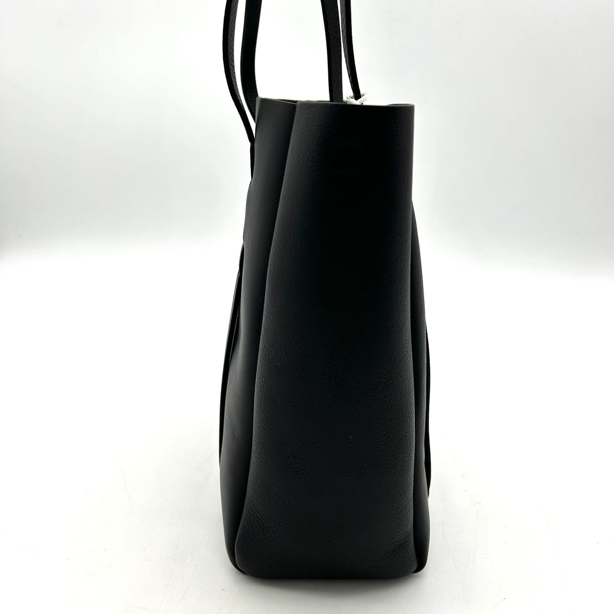 Balenciaga Veau Baltimore Double Sided Small Everyday Tote Gris Fossile Black | Premium Leather Tote