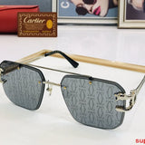 Front view of Cartier unisex sunglasses