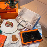 Interior view of clean-lined premium bag