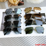 Lifestyle view of Louis Vuitton unisex sunglasses