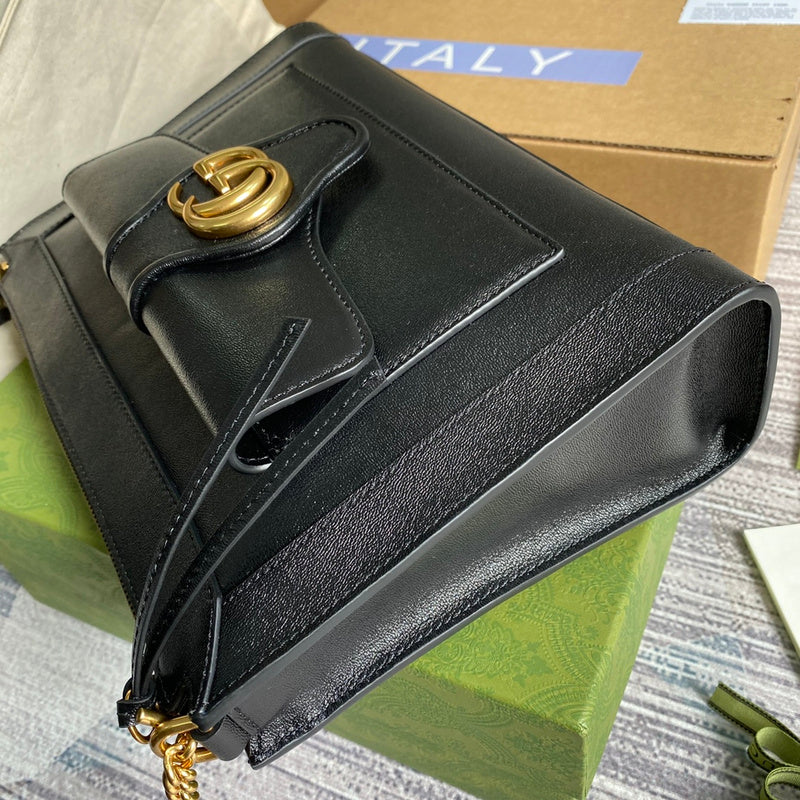 Top view of premium classic women's handbag – women's premium purse