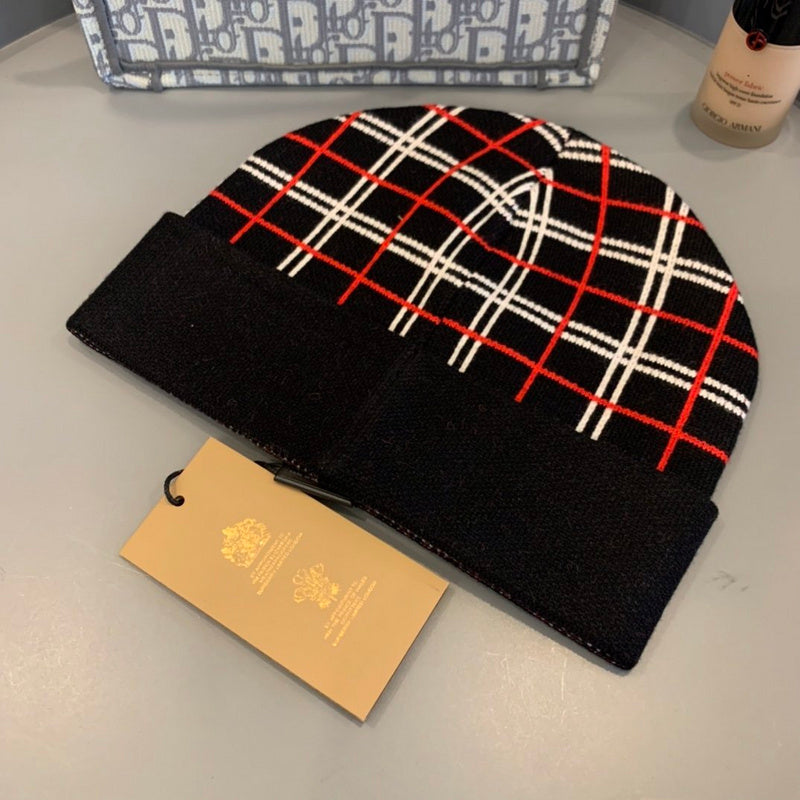 Side view of Burberry unisex cap