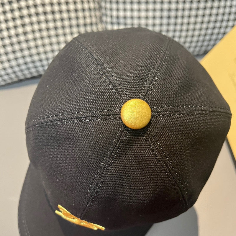 Front view of Burberry unisex cap