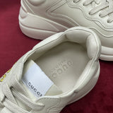 Gucci sneakers detailed view showing premium designer craftsmanship