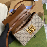 Front view of chic refined women's handbag – women's premium purse