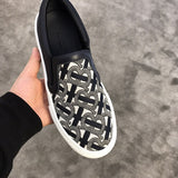 Modern Premium Synthetic Leather Shoes - Smooth Faux-Leather Finish | Women's Statement Footwear #1352 - styled full view (image 7) of designer-inspired shoes