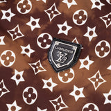 Back view of Louis Vuitton luxury clothing with logo-detail design
