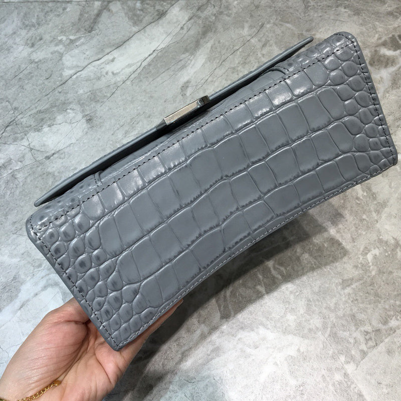 Sleek Premium PU Leather Handbag - Polished Finish | Women's Premium Handbag #868 - styled full view (image 7) of designer-inspired handbag