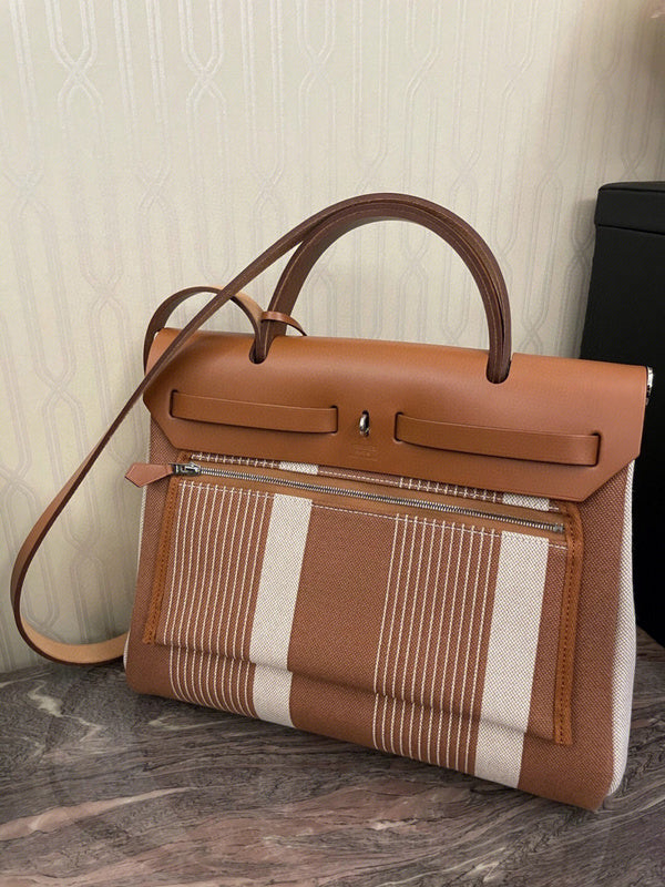 Timeless bag shown from front angle