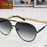 Angled view of Cartier unisex sunglasses