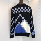 Side profile of Louis Vuitton luxury clothing with contemporary cut