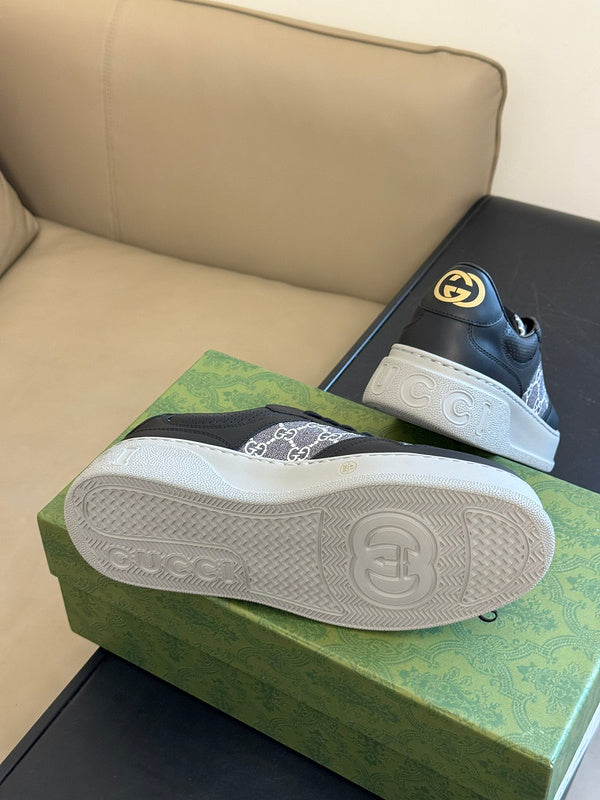 Gucci muted earth tones luxury sneakers view 9 everyday casual design