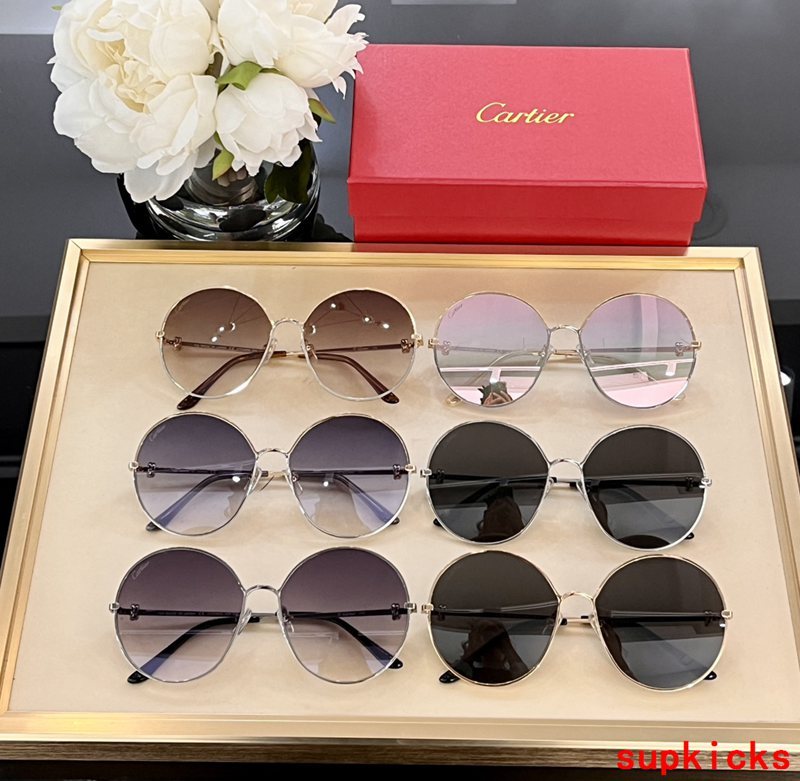 Lifestyle view of Cartier unisex sunglasses