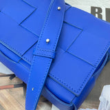 Chic Faux Leather Handbag - Polished Finish | Women's Everyday Carry Handbag #1613 - interior view (image 6) of designer-inspired handbag