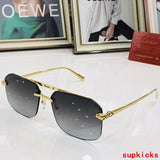 Angled view of Cartier unisex sunglasses