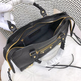 Interior view of structured premium women's handbag – women's luxury accessory
