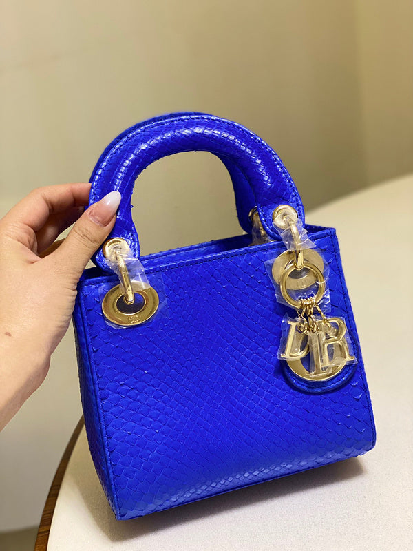 Side profile of polished sleek women's handbag – women's premium purse