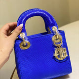 Side profile of polished sleek women's handbag – women's premium purse