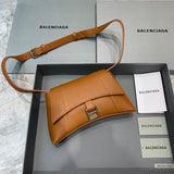 Timeless Vegan Leather Handbag - Signature Hardware Accents | Women's Statement Accessory #517 - side angle view (image 2) of designer-inspired handbag