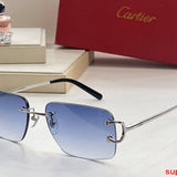 Full view of Cartier unisex sunglasses