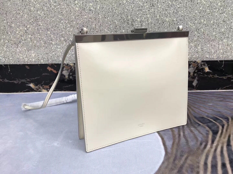 Close-up detail of statement polished women's handbag – women's statement bag