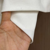 Close-up of Burberry designer clothing craftsmanship