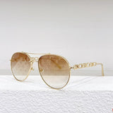 Front view of Louis Vuitton unisex sunglasses