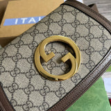 Back view of polished modern women's handbag – women's designer-style accessory