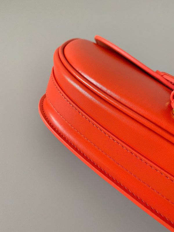 Interior view of statement sleek women's handbag – women's designer-style accessory