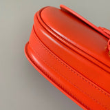 Interior view of statement sleek women's handbag – women's designer-style accessory