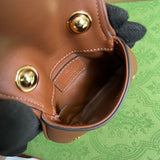 Close-up detail of refined chic women's handbag – women's designer-style accessory