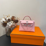 Close-up detail of statement bag design