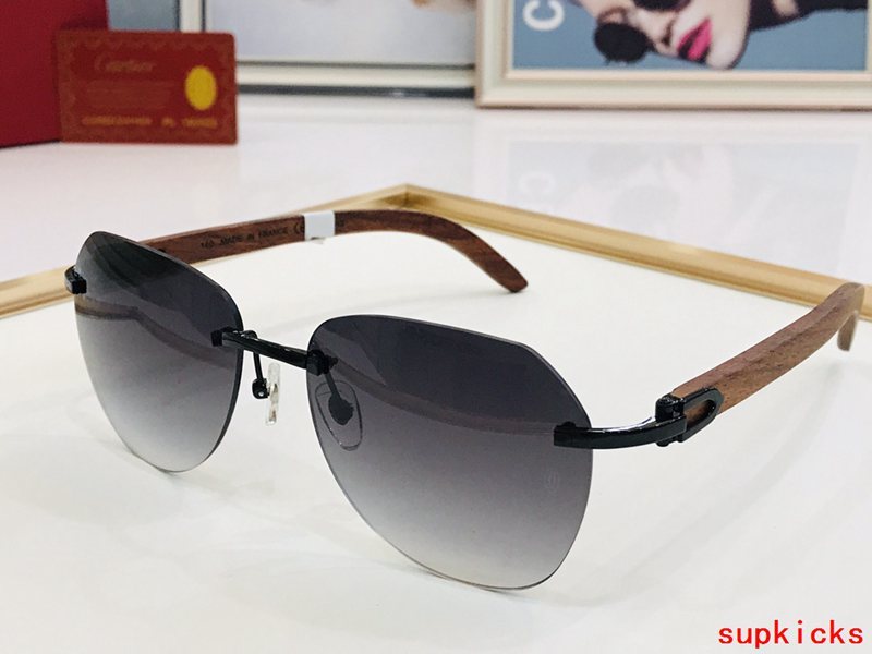 Front view of Cartier unisex sunglasses