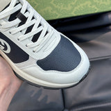 Gucci clean off-white luxury sneakers view 9 padded collar comfort