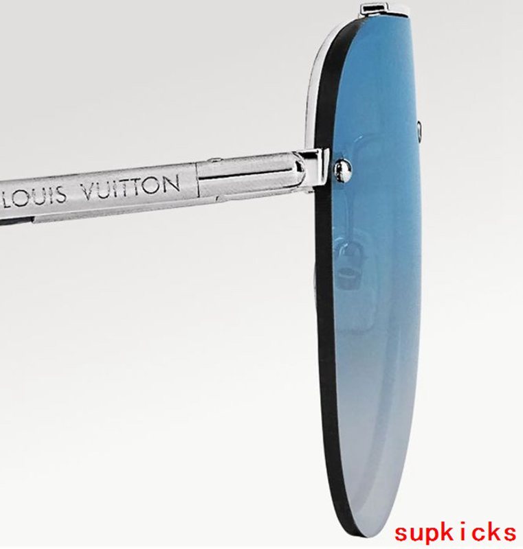 Angled view of Louis Vuitton unisex sunglasses