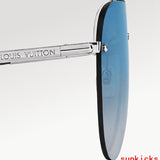 Angled view of Louis Vuitton unisex sunglasses