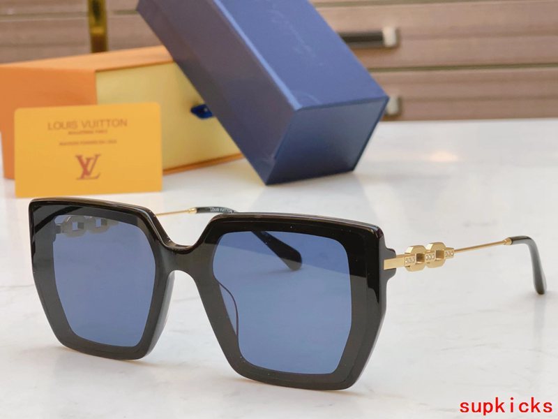 Front view of Louis Vuitton unisex sunglasses
